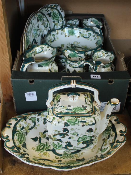 5 items of Masons ceramics